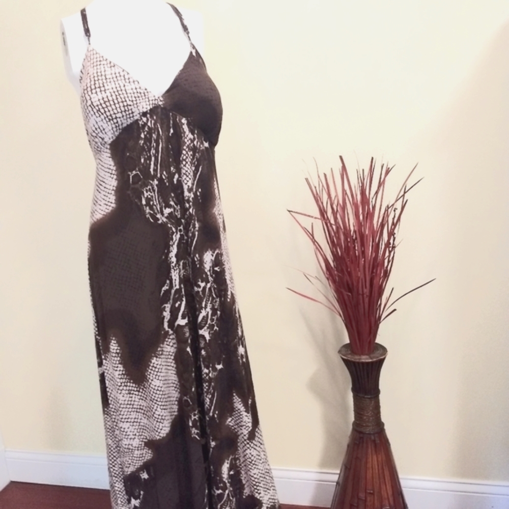 Bcbgmaxazria Snake print dress XL